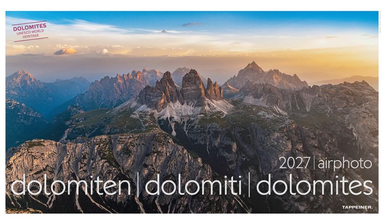 Luftbildkalender Dolomiten 2027 Luftbildkalender Dolomiten 2027