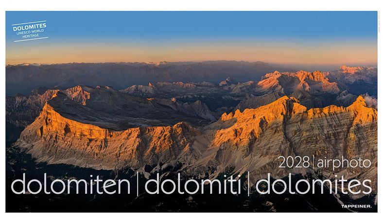 Luftbildkalender Dolomiten 2028 Luftbildkalender Dolomiten 2028