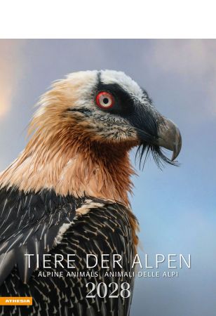 Tiere der Alpen - Kalender 2028 Tiere der Alpen - Kalender 2028